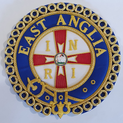 Knights Templar District / Great Priory Mantle Badges - Click Image to Close